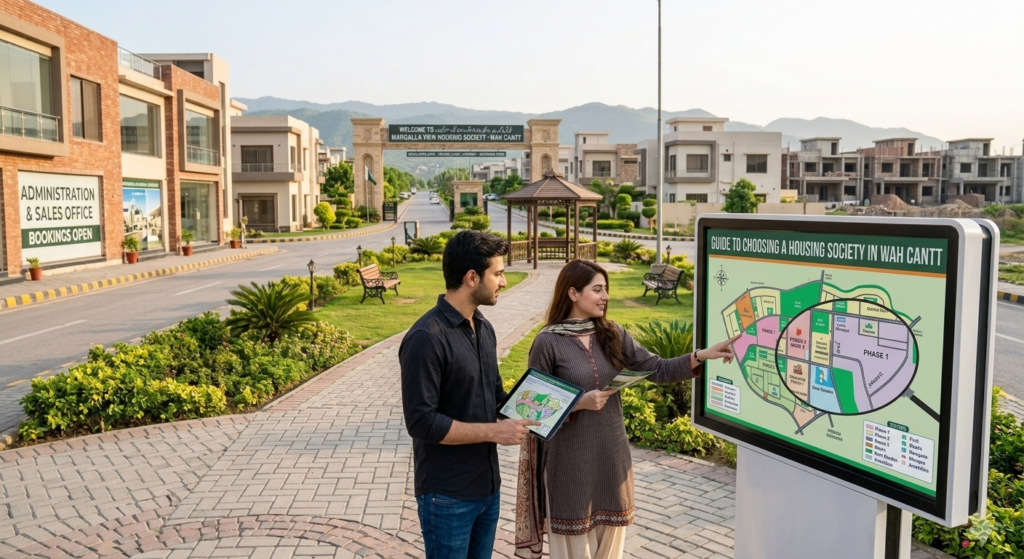 Housing Society in Wah Cantt.