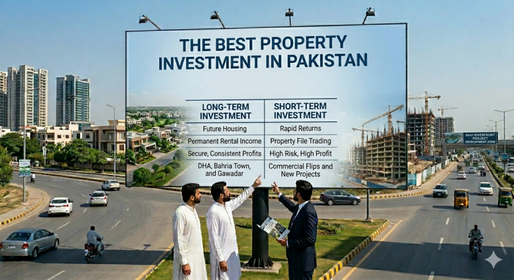 Best Property Investment in Pakistan | Long vs Short-Term Guide