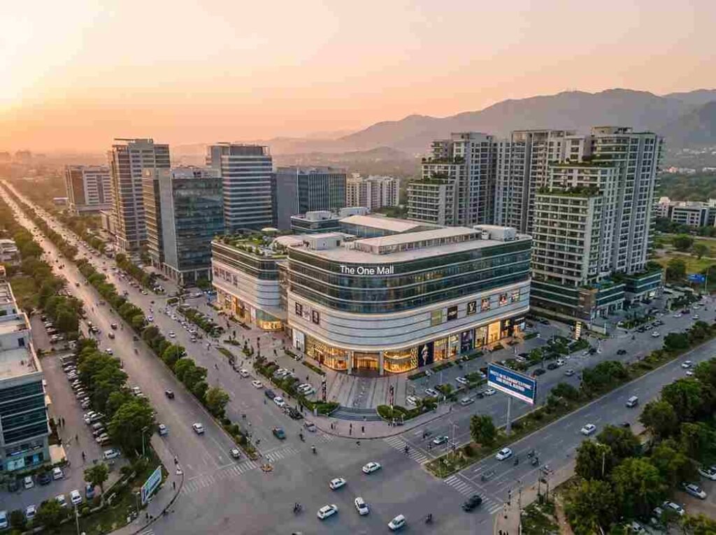 Property Near One Mall | Flats and Shops – Right Side